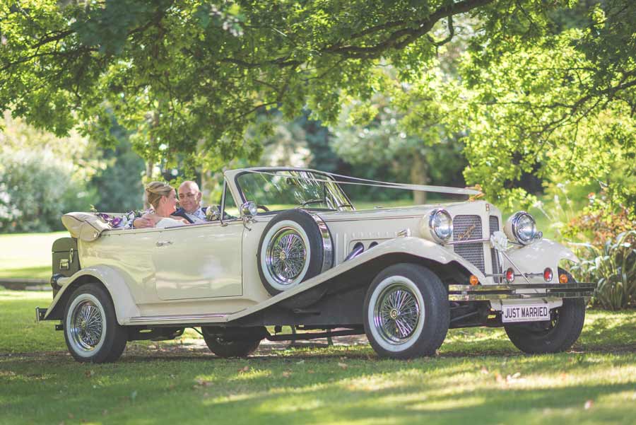 Hire a Beauford wedding car in Essex and Hertfordshire